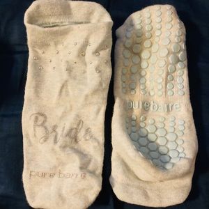 Pure Barre Bride Socks